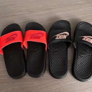 Flip flop slides, Nike